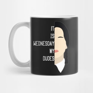 It is Wednesday my dudes retro meme Mug